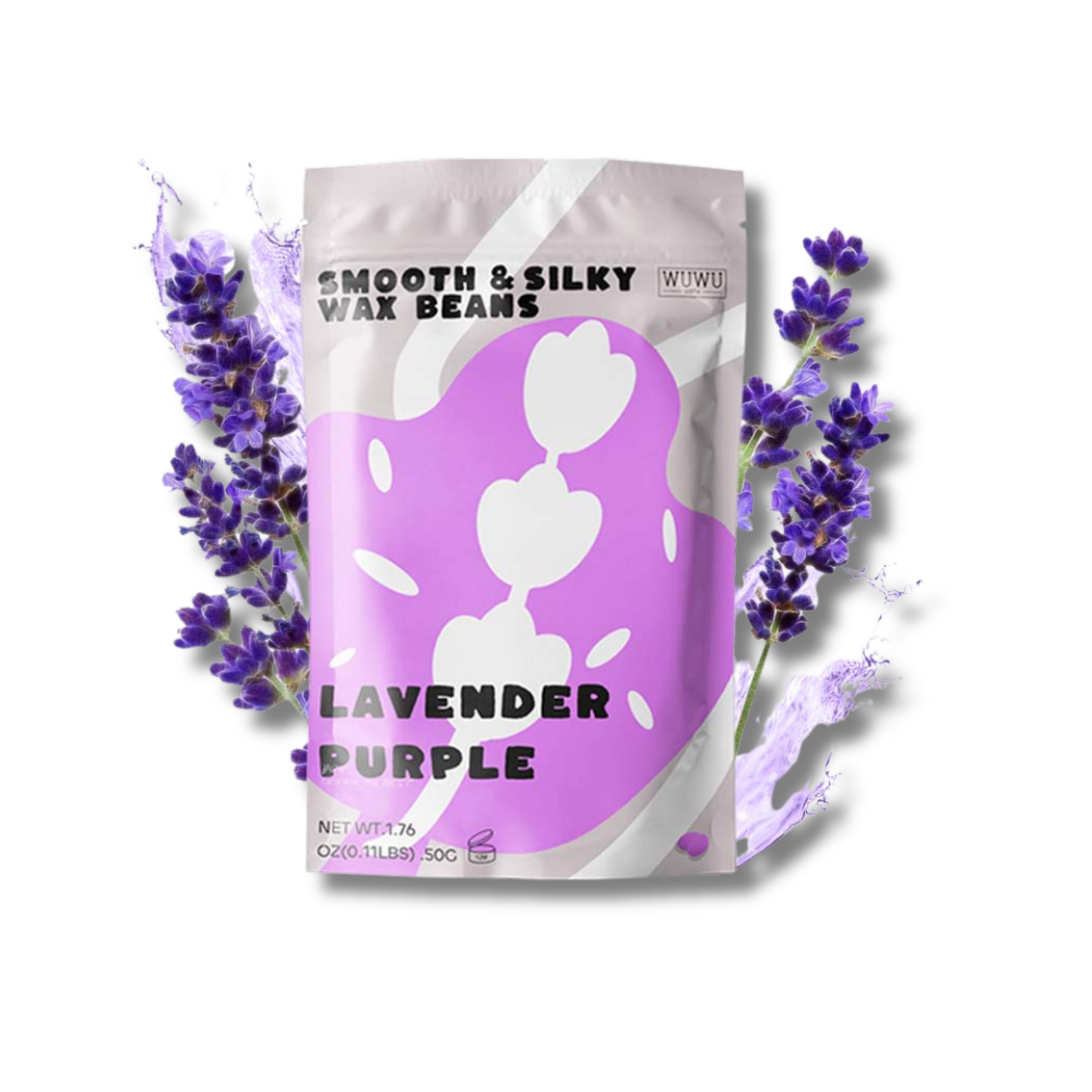 Vaksācijas vaska granulas lavandas aromāts. 50g iepakojums.
